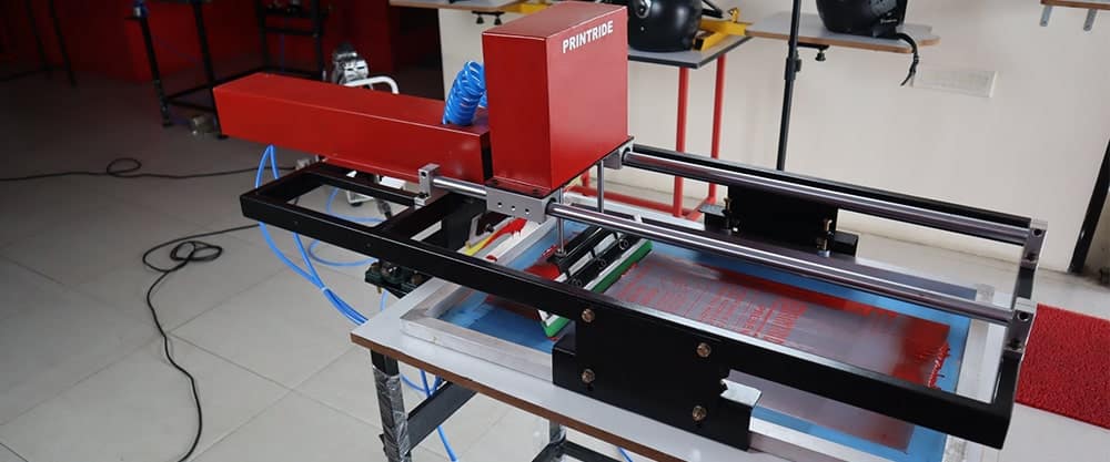 کمپرسور برای چاپ سیلک نیمه‌اتومات Semi-Automatic Screen Printing